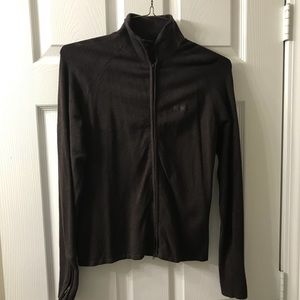 Brown BGBC zip up sweater